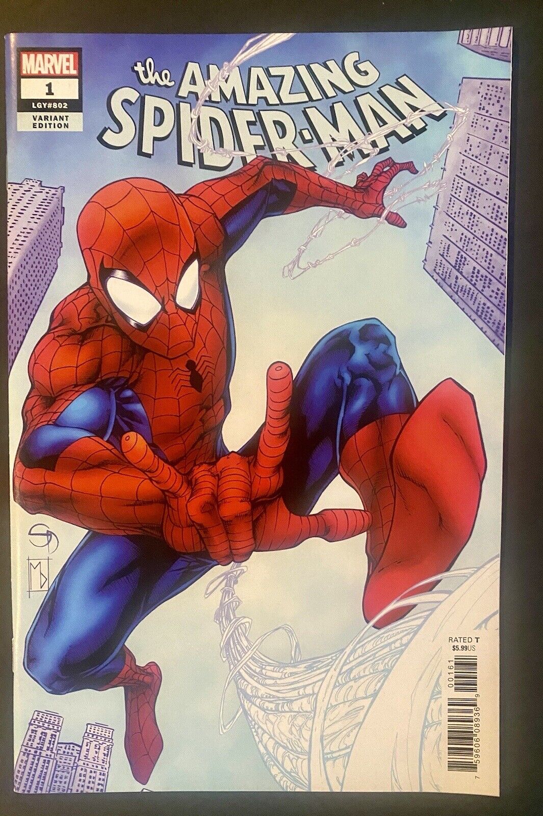 Amazing Spider-Man #1 (2018) 1:25 Shane Davis Variant - Marvel Comics