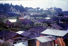 1966 Aerial View Tokyo Neighborhood Japan 35mm Slide