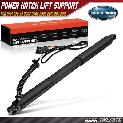 Rear Left Tailgate Power Lift Supports w/ Power Opener for BMW E70 X5 2007-2013