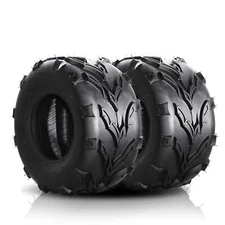Set of 2 16x8-7 Sport ATV Tires Front Left and Right 4 Ply 16x8x7 16 8 7