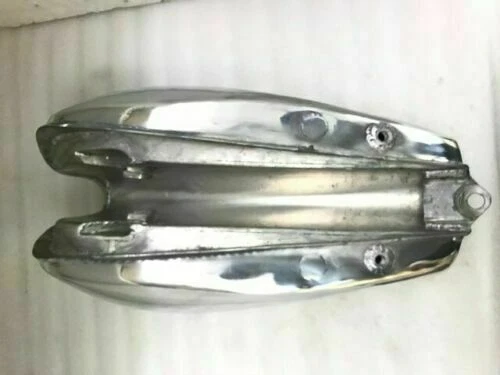 TRIUMPH BONNEVILLE T160 ALEACIÓN ALUMINIO GAS GASOLINA TANQUE DE COMBUSTIBLE + TAPA Foto 2 de 2