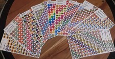 TREND Colorful Smiles, Kids, Super Words, Cheer, Cool, Rainbow Stickers, 2100 ct