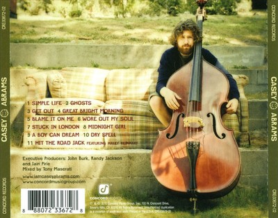 CASEY ABRAMS (AMERICAN IDOL) - CASEY ABRAMS NEUE CD