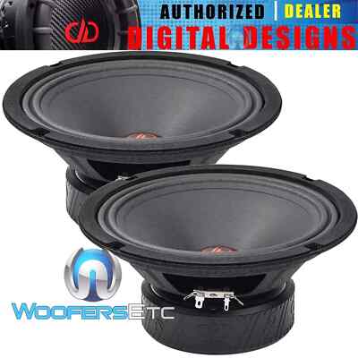 DD AUDIO VO-M206-S4 6.5'' 4-OHM 300W MIDRANGE BOAT CAR MOTORCYCLE AUDIO SPEAKERS