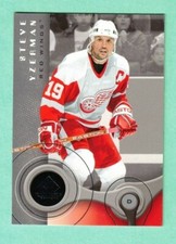 (1) STEVE YZERMAN  2005-06 SP GAME USED EDITION # 35 WINGS  CARD  (K5051)