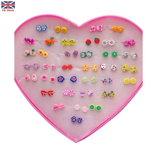 36 Thirty six Pairs Girl Beautiful Trendy Ear tops Studs For Girls In