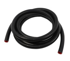 5 Feet 1-ply Reinforced Silicone Heater Hose 13mm 12 Id High Temperature Black