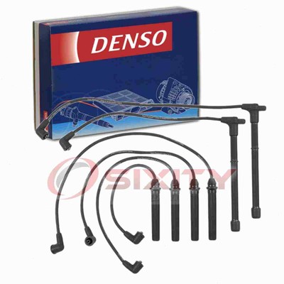 DENSO 671-6201 Spark Plug Wire Set for QW1109 NX14 97089 8113 76976 7669 743 qq