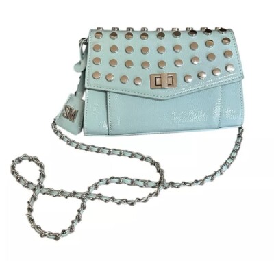 Women's Baid Clutch Crossbody Handbag fresh mint NEW