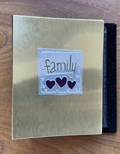 Vintage Burnes of Boston Photo Album  Familyl Discontinued From 2000 Never Used 