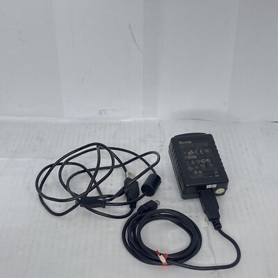 Genuine Kodak AC POWER ADAPTER + Micro-U8 USB For Digital Camera TESA5G1-0501200