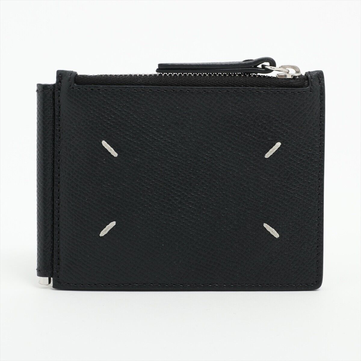 Maison Margiela 4 Stitches Leather Money Bifold Clip Wallet Maison Margiela 4 Stitches Leather Money Bifold Clip Wallet