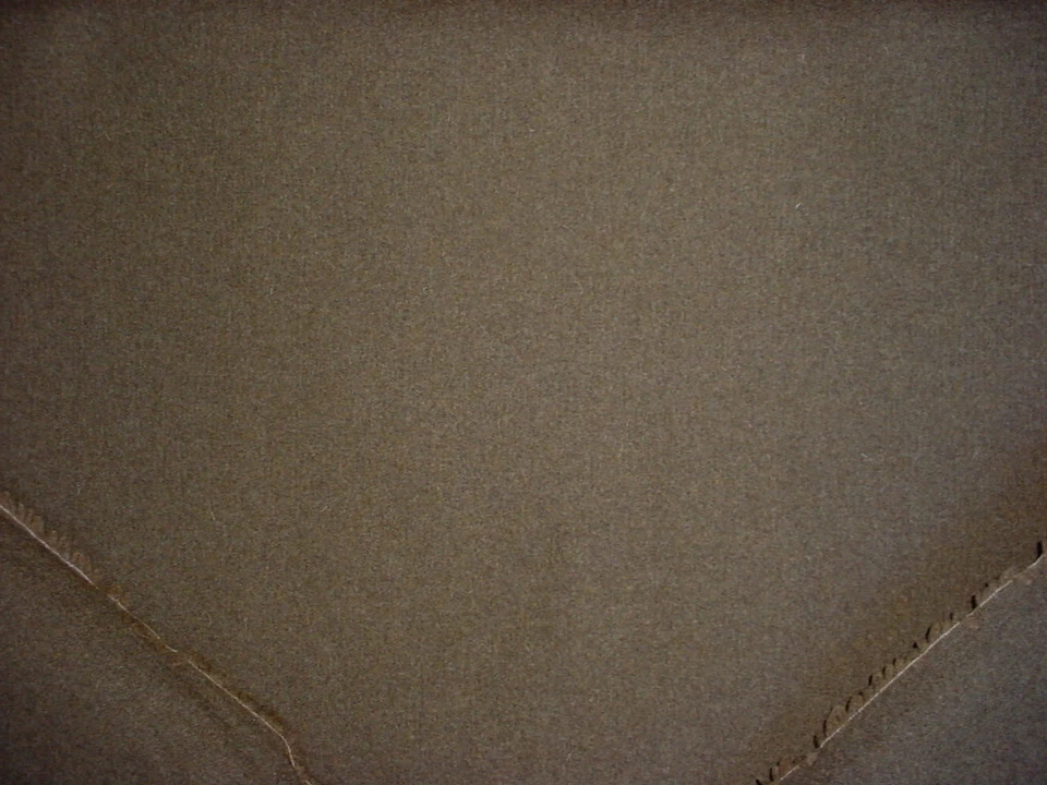 Tela de tapicería para cortinas de lana marrón corteza Kravet Couture 33127 4-1/4Y Foto 3 de 4