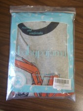 HSCTEK BOY PAJAMASL SIZE 6 YEARS GREY WITH NEW IN PACK: FM19-2