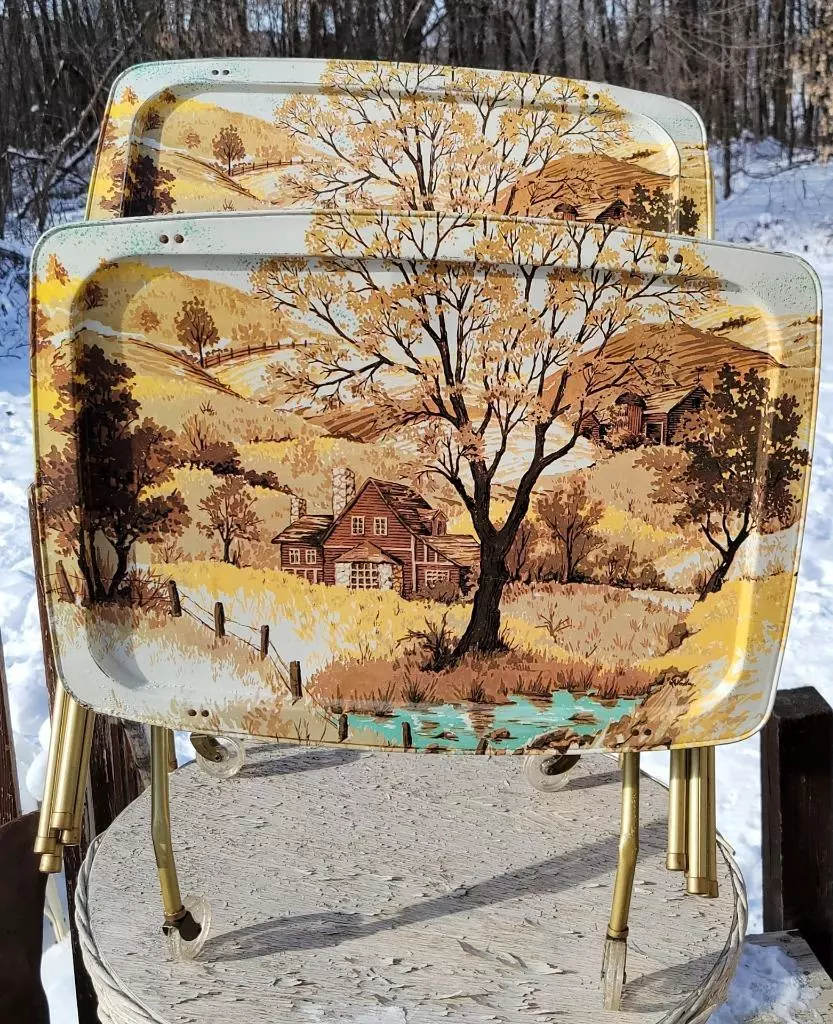 Used on sale tv trays