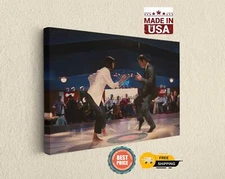Pulp Fiction Print Canvas Art Dance Scene Wall Decor Home Decor