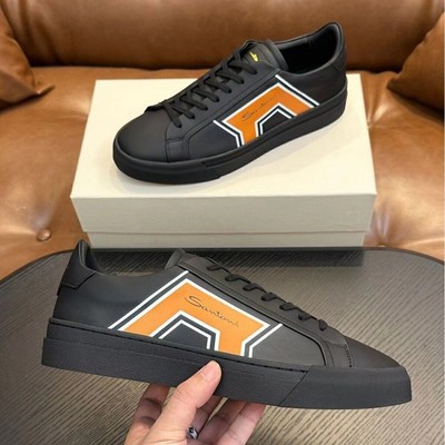 Santoni Shoes Men's leather sneakers
