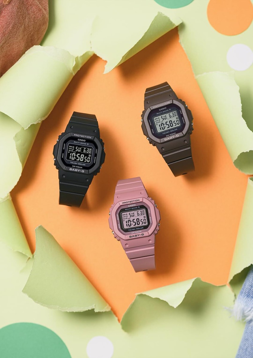 CASIO BABY-G BGD-5650-5JF Radio Solar Digital Watch Matte Brown