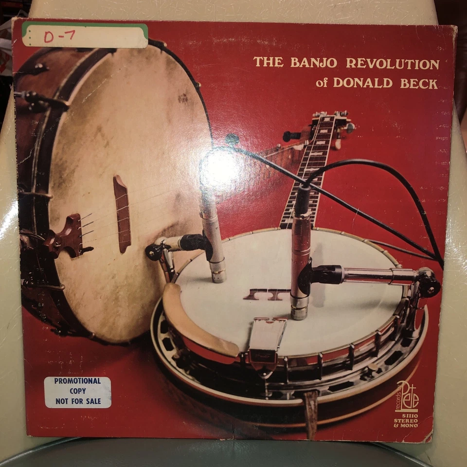 The Banjo Revolution Of Donald Beck Promo VG+ - Image 2 of 4