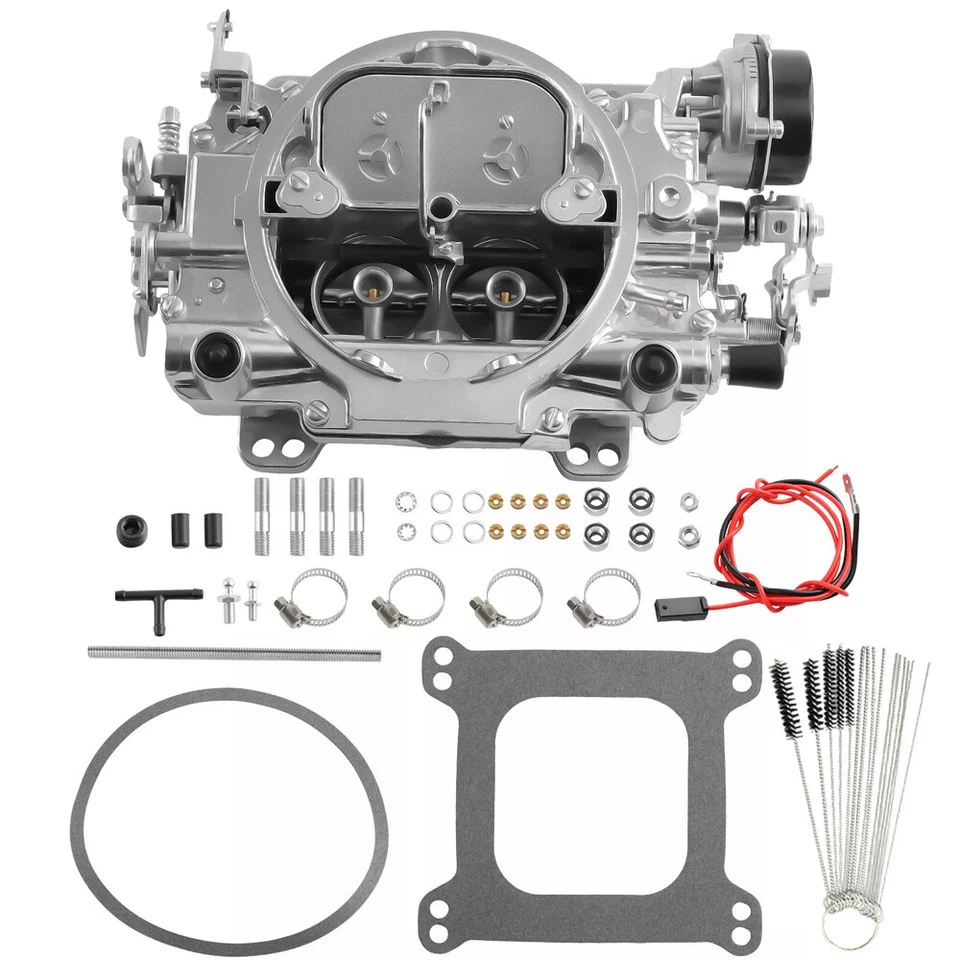 Carburador de barril con obturador eléctrico PARA Edelbrock 1406 Performer 600 CFM 4 BBL Foto 3 de 4
