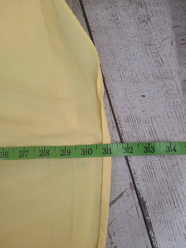 Nautica Men's Med Button Down Shirt Yellow Long Sleeve Casual Dress Collared🙂👍 - Picture 8 of 12