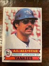 Topps Reggie Jackson AL AS 1979 good condition one owner