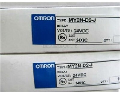 MY2ND2J Brand New MY2N-D2-J 24Vdc Omron Relay ye