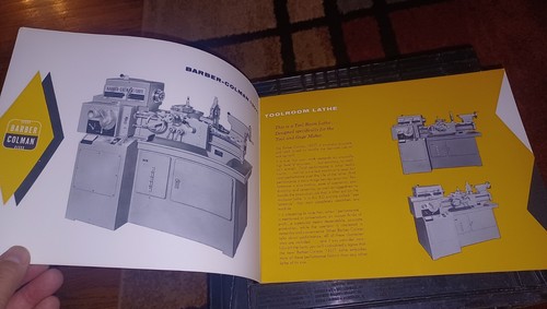 1960 BARBIERE COLMAN MODELLO 1307t sala attrezzi TORNIO vendita CATALOGO libro macchinista vintage - Foto 2 di 7