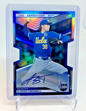 2023 Elite Extra Edition Aspirations ALONZO TREDWELL RC Blue Die-Cut AUTO 39/70