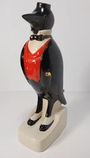 VTG Old Crow Kentucky Straight Bourbon Ceramic Decanter Bottle (No Top Hat)