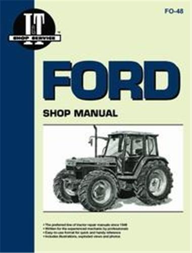 FORD 5640 6640 7740 7840 8240 8340 TRACTOR I&T SHOP MANUAL FO48 | eBay