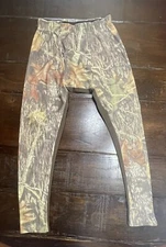 Browning base layer camo pants leggings bottom Hunting Fishing Size Large
