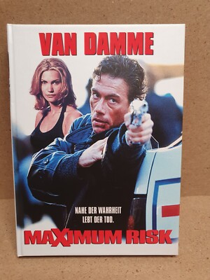 Mediabook MAXIMUM RISK uncut  Limited Edition BLU-RAY /444