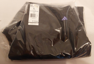 Adidas Go To Warm Fleece Lined Interior Golf Pants Black IW6699 / LARGE- NEW