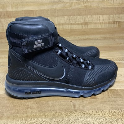 Nike Air Max 360 HI X Kim Jones Size 5.5 Womens 7 Shoe A02313-001 Black |  eBay