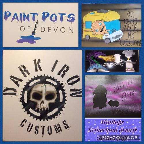 AIRBRUSH PAINTING CUSTOM DESIGN Motorcycle Car, Etc - Picture 7 of 12