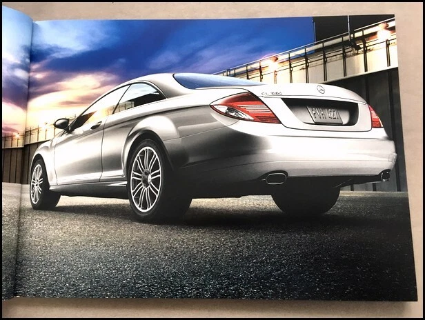 2008 Mercedes Benz CL-Class 52-page Car Brochure Catalog - CL550 CL600 CL63 AMG - Image 4 of 4