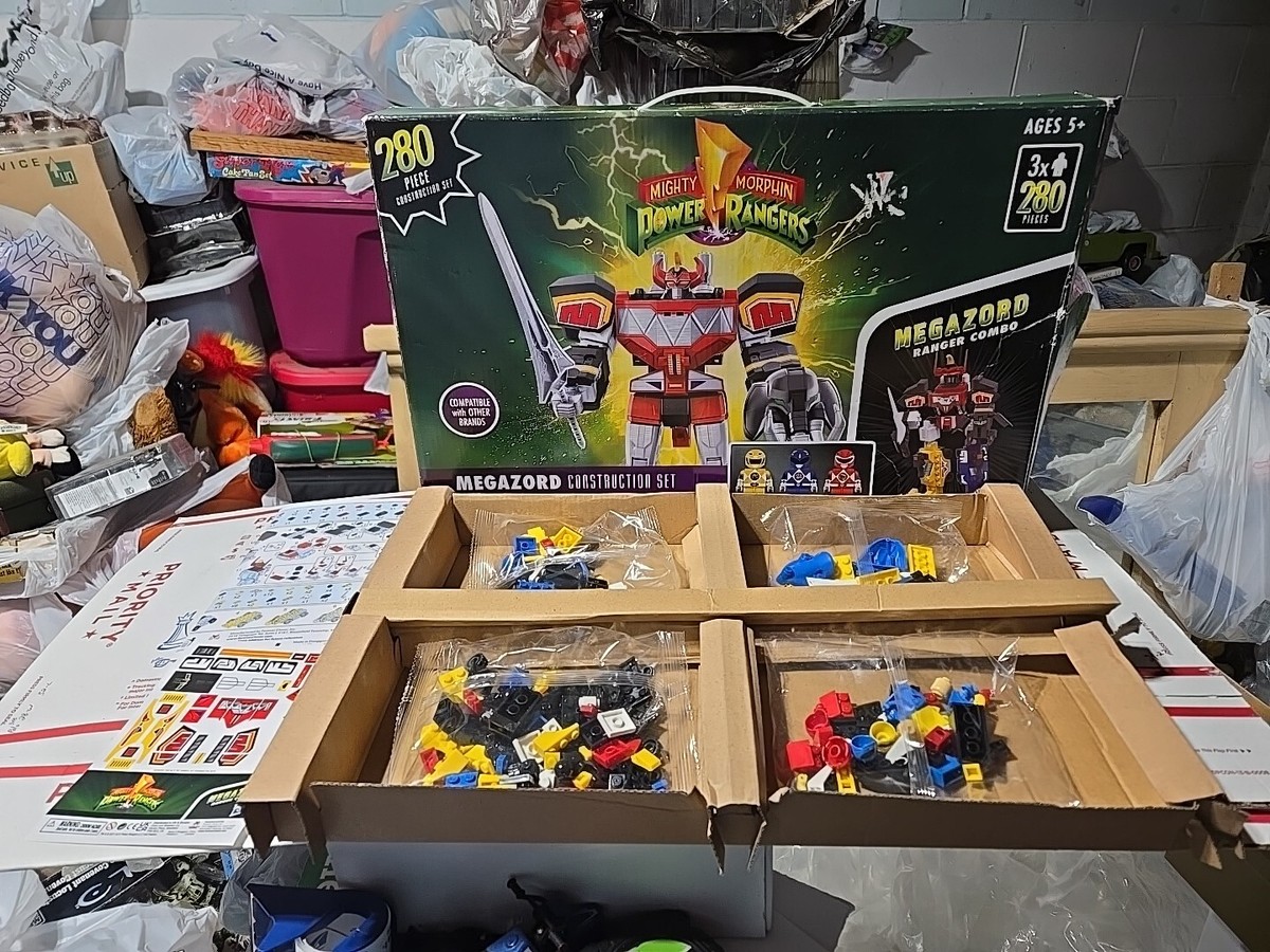 Megazord Mighty Morphin Power Rangers Construction Building Set