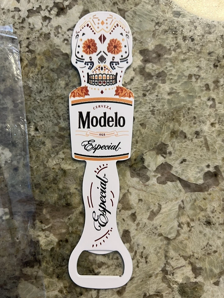 MODELO BEER STEEL BOTTLE OPENER BARTENDER SPEED BAR TOOL. Day Of The Dead - Image 4 of 4