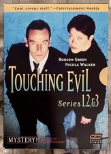 TOUCHING EVIL: Series 1, 2, 3 Region 1 DVD Box Set 8-Disc 2004 OOP Police Drama