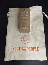 NIB Youth To The People Kale+Green Tea Spinach Superfood Cleanser Mini .5oz bag