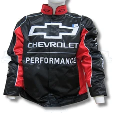 Chevrolet Performance Automotive Racing Windbreaker Jacket Official Licensed
