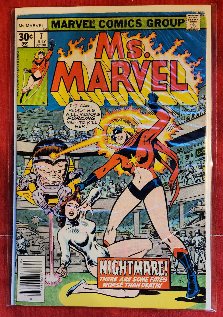 Marvel Comics Ms. Marvel #7 1977 | eBay