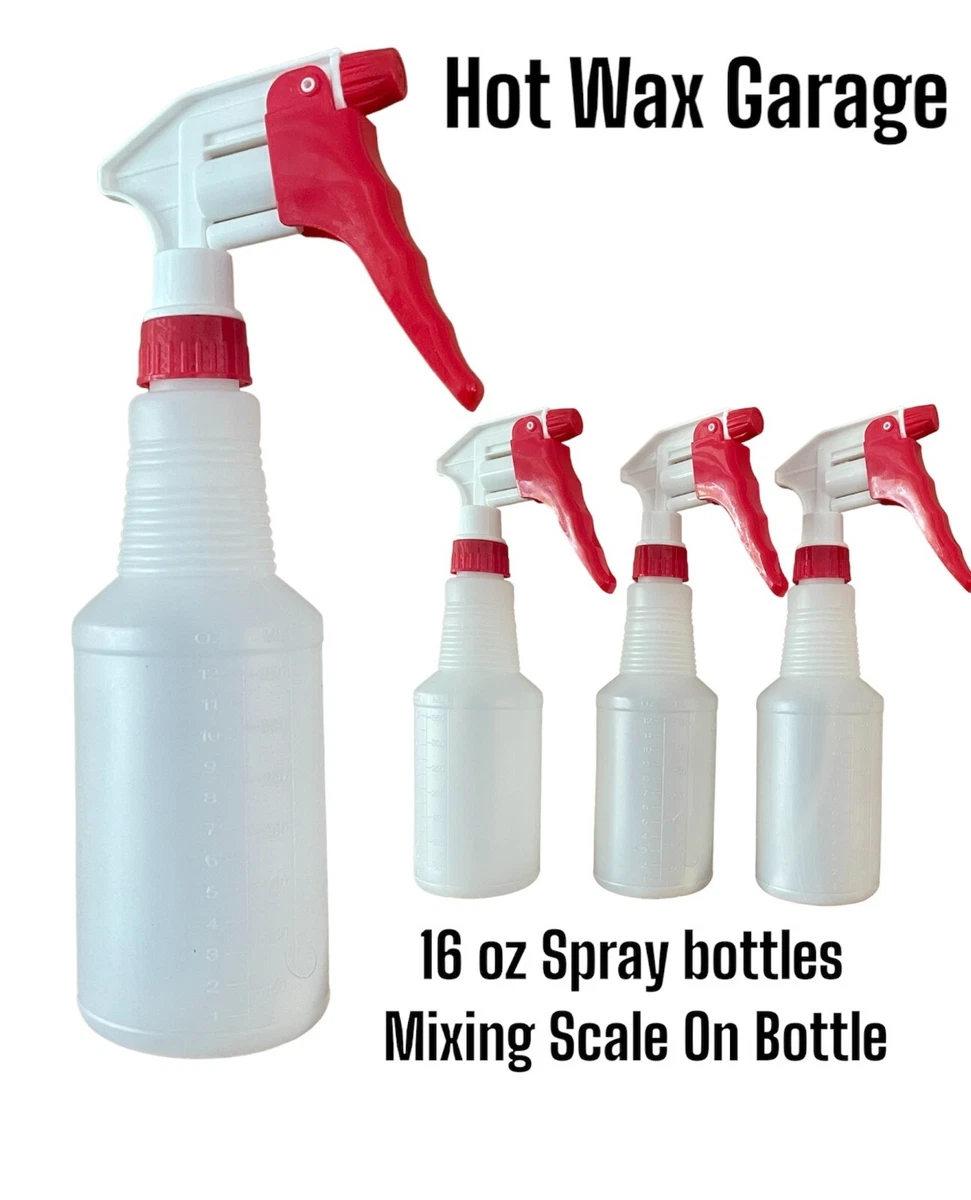 3 Pcs Plastic Trigger Spray Bottle 16 OZ Heavy Duty Chemical Resistant  Sprayer