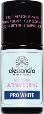 alessandro Non Stickly Ultimate Shine Pro WhiteUV/LED Versiegler 7,5 ml NEU/OVP