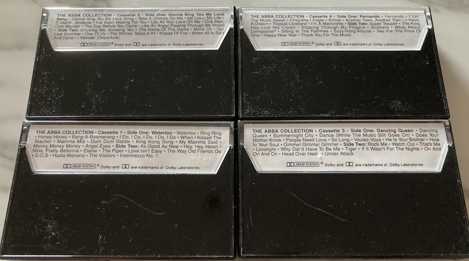 The ABBA Collection Set of 4 Cassette Tapes 1992 Readers Digest Great Condition - image 3 of 4