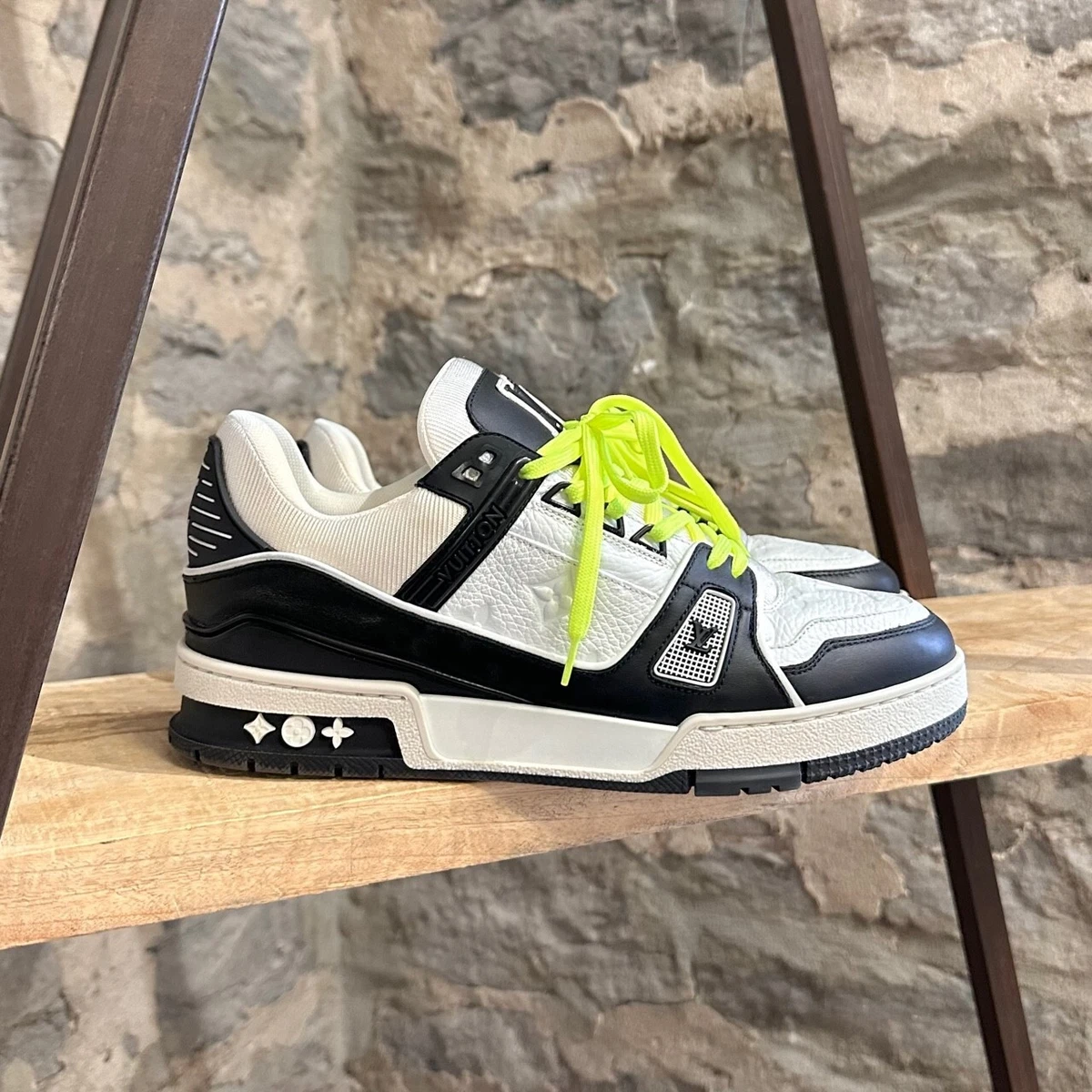 White lv hotsell shoes