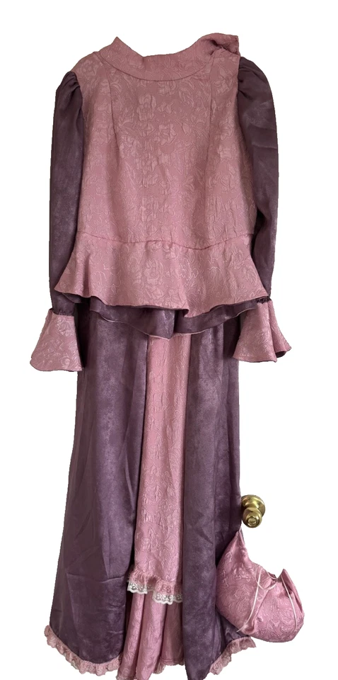 Victorian Edwardian-Style Sepia Dress Costume | size 10-12) Huge Price Drop $50 - Image 2 of 4