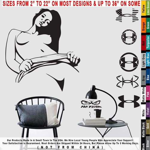 Silhouttes Sexy Girl Outline Nude JDM Porn Star Sticker Decal - Picture 6 of 9