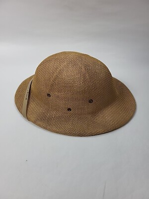 Vintage Abercrombie & Fitch Men Pith Helmet Safari Colonial  display picture 2